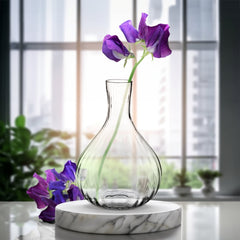 krosno-vase-bouteille-stri-cristal-transparent-47-cm image 4