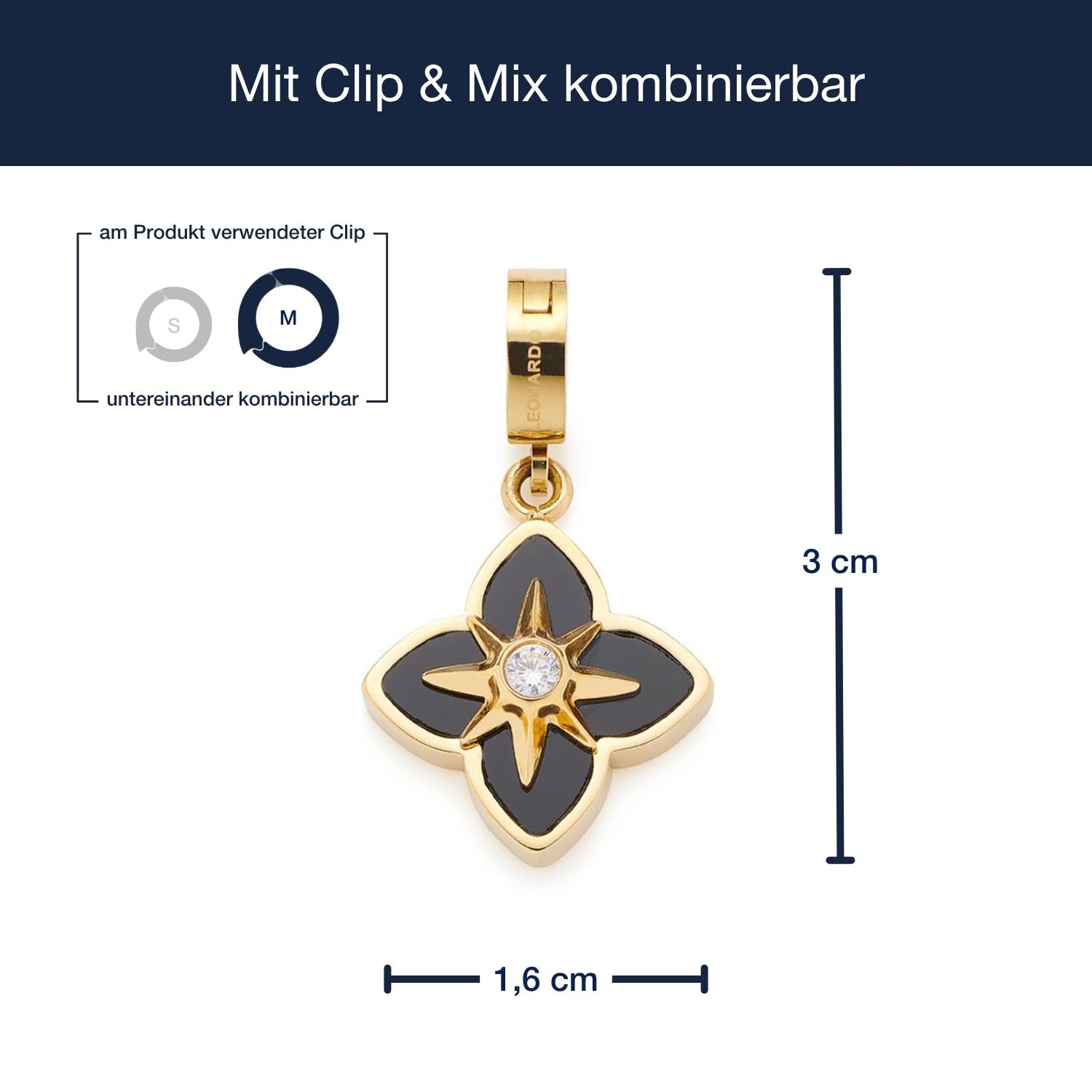 leonardo-reija-pendentif-croix-dor-agate-clip-mix image 4