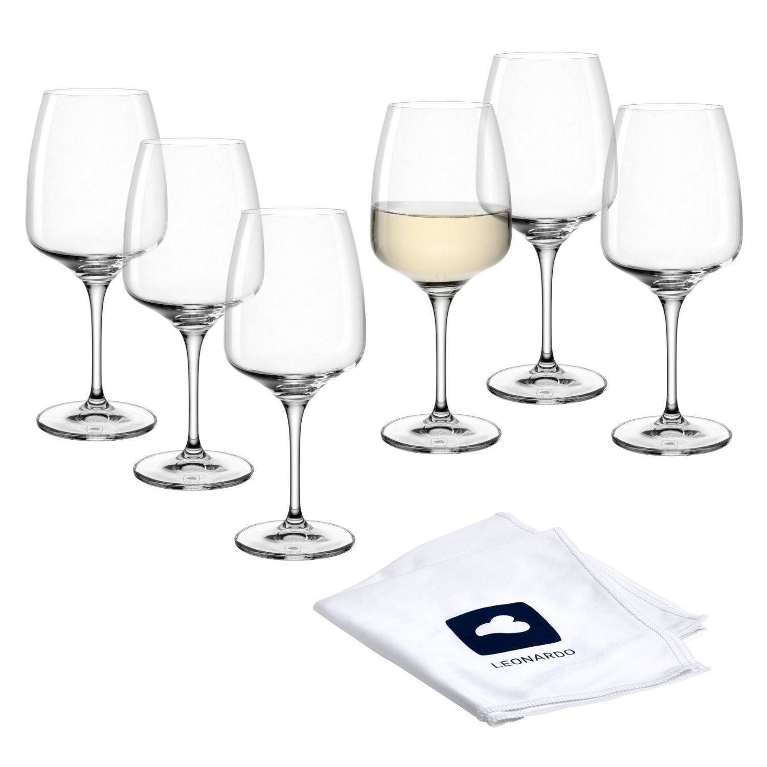 leonardo-cesti-verres-vin-blanc-360-ml-lot-de-6-chiffon image 1