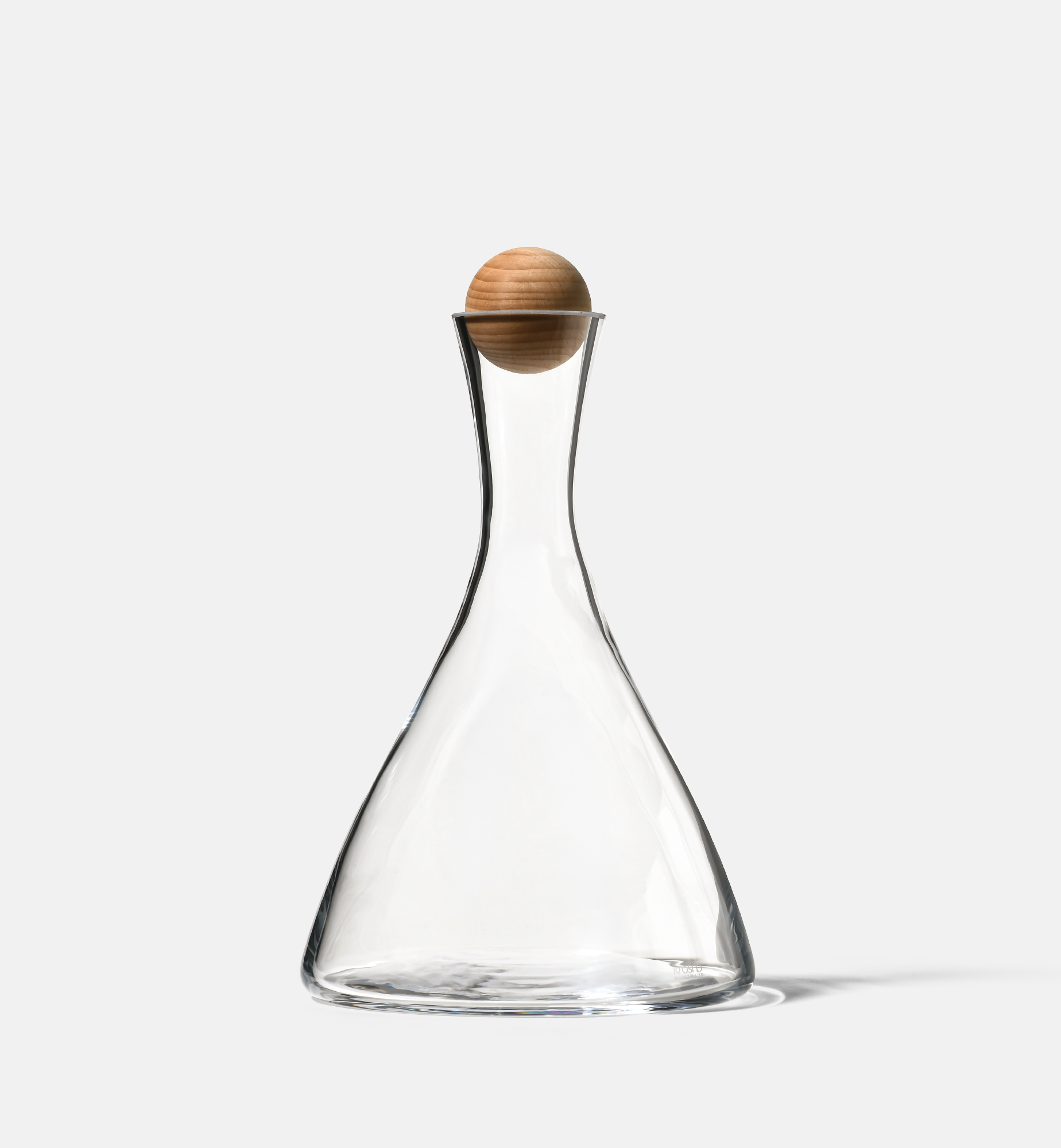 krosno-carafe-vin-bouchon-bois-1000-ml image 1