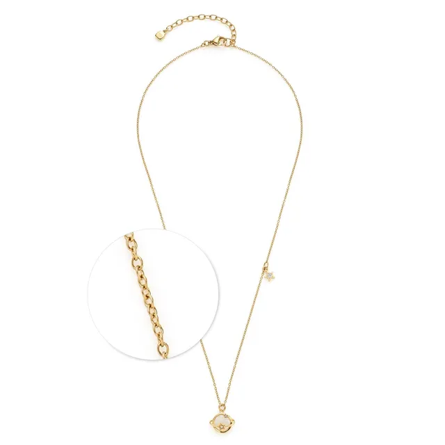 leonardo-ciao-sattelite-collier-or-42-cm-saturne image 1