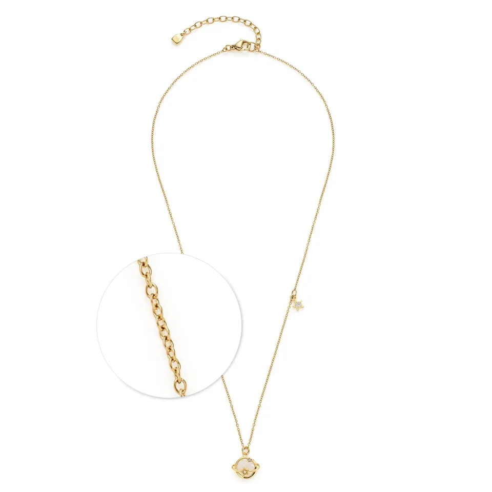leonardo-ciao-sattelite-collier-or-42-cm-saturne image 1