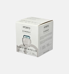 krosno-synergy-bocal-verre-couvercle-bleu-d-co image 4
