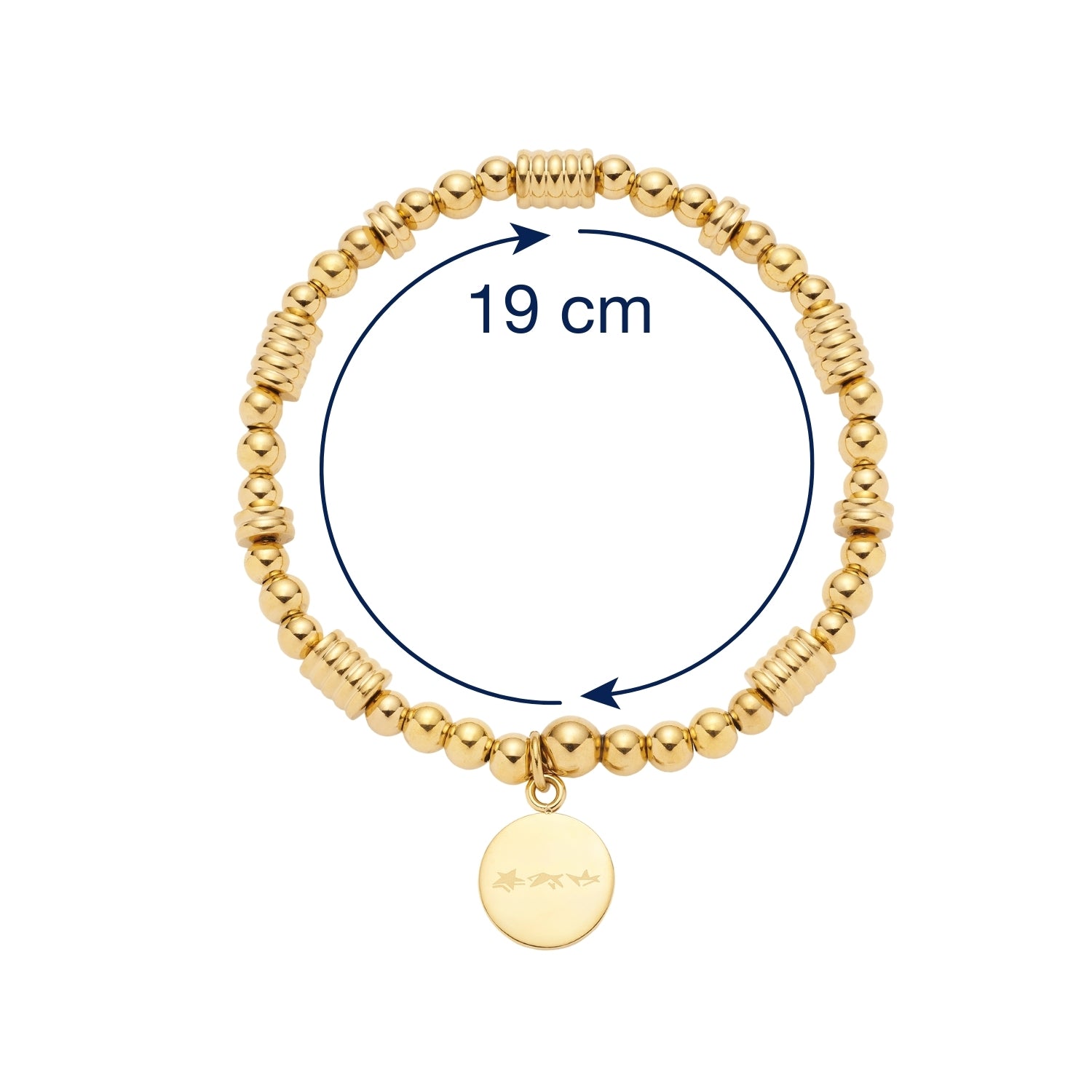 leonardo-elisabeth-bracelet-stretch-dor-billes-m-tal image 3