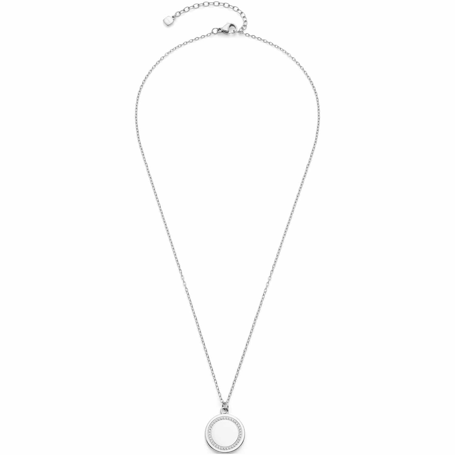 leonardo-ferrara-collier-45-cm-argent-gravable image 1