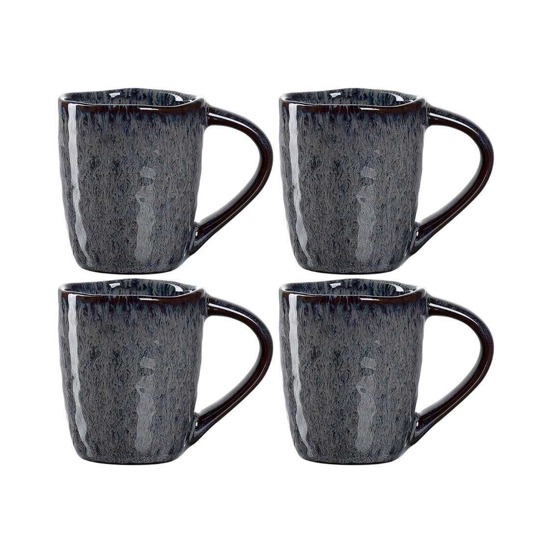 leonardo-matera-tasse-espresso-90-ml-anthracite-lot-4 image 1