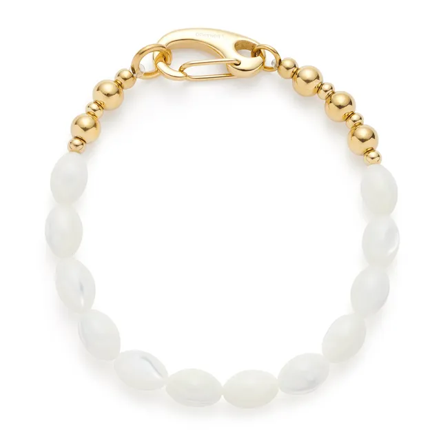 leonardo-patsy-bracelet-perles-dor-nacr image 1