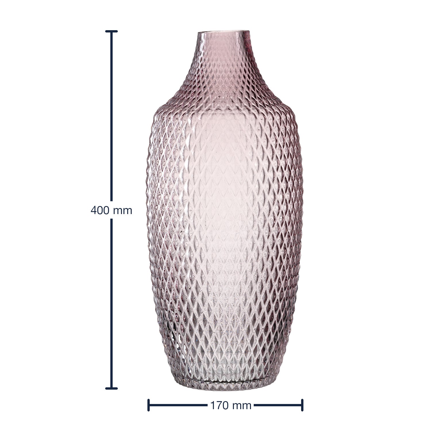 leonardo-poesia-vase-en-verre-40-cm-violet image 2