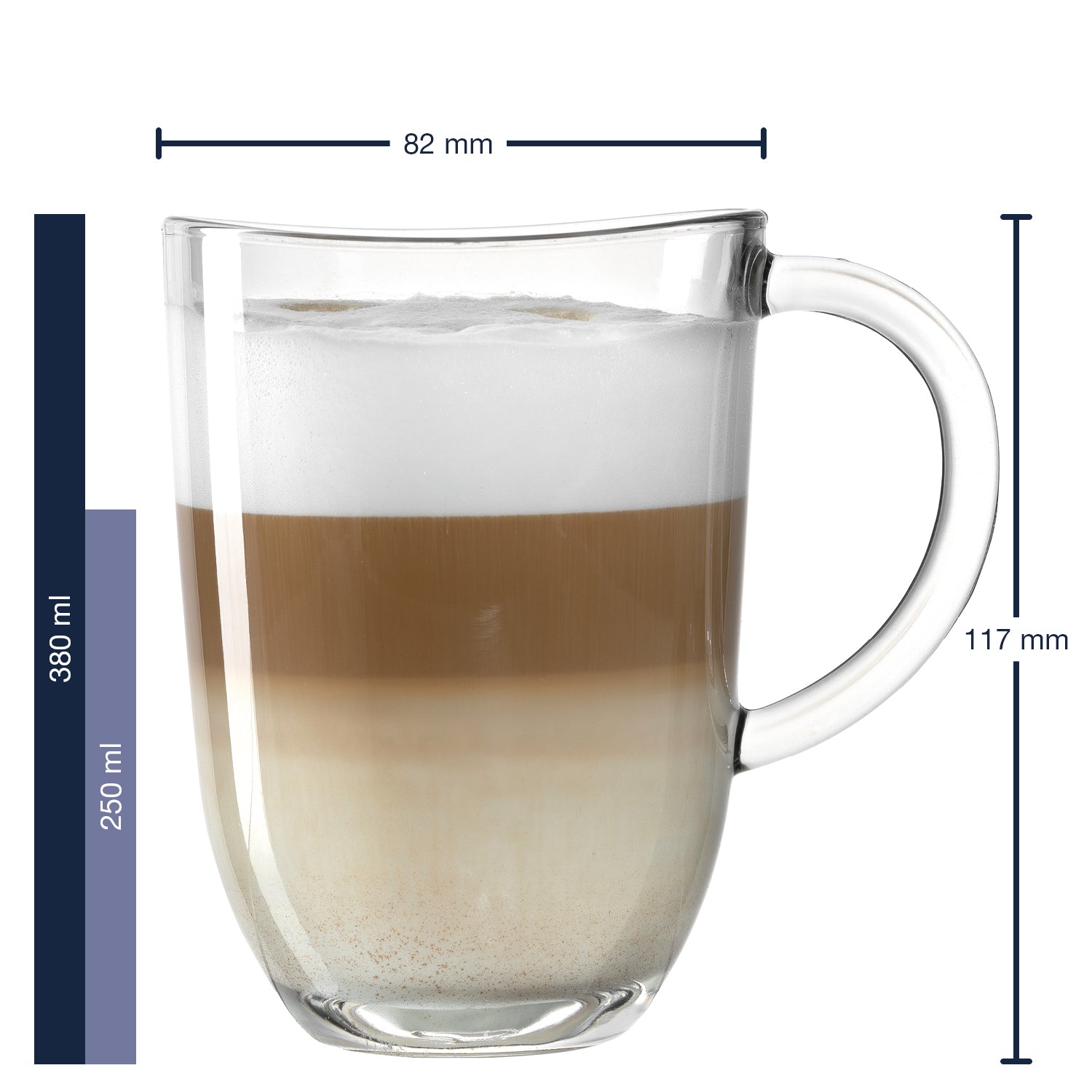 leonardo-napoli-tasses-verre-380-ml-lot-de-6-transparent image 2