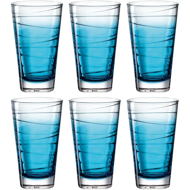 leonardo-vario-struttura-verres-280-ml-lot-de-6-bleu image 1