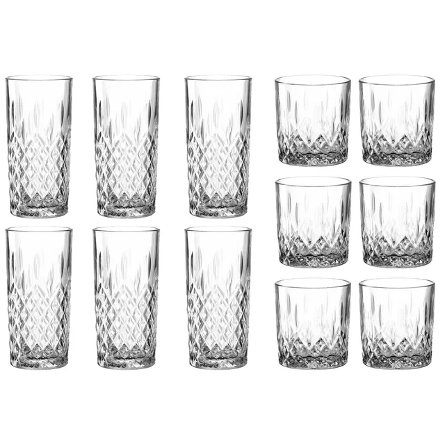 leonardo-limited-edition-set-verres-relief-12-pi-ces image 1