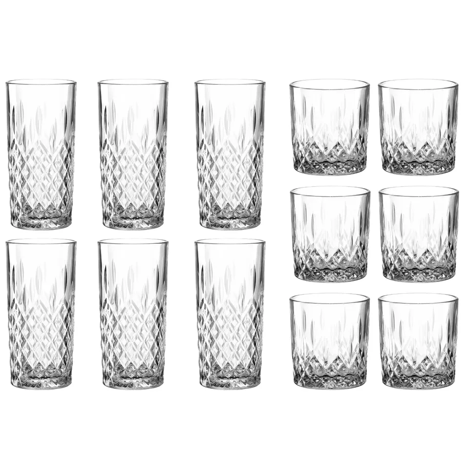 leonardo-limited-edition-set-verres-relief-12-pi-ces image 1
