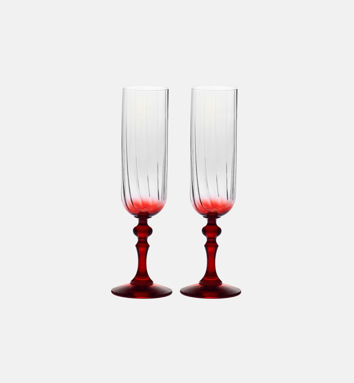krosno-ombr-fl-te-champagne-tige-rouge-200-ml image 2