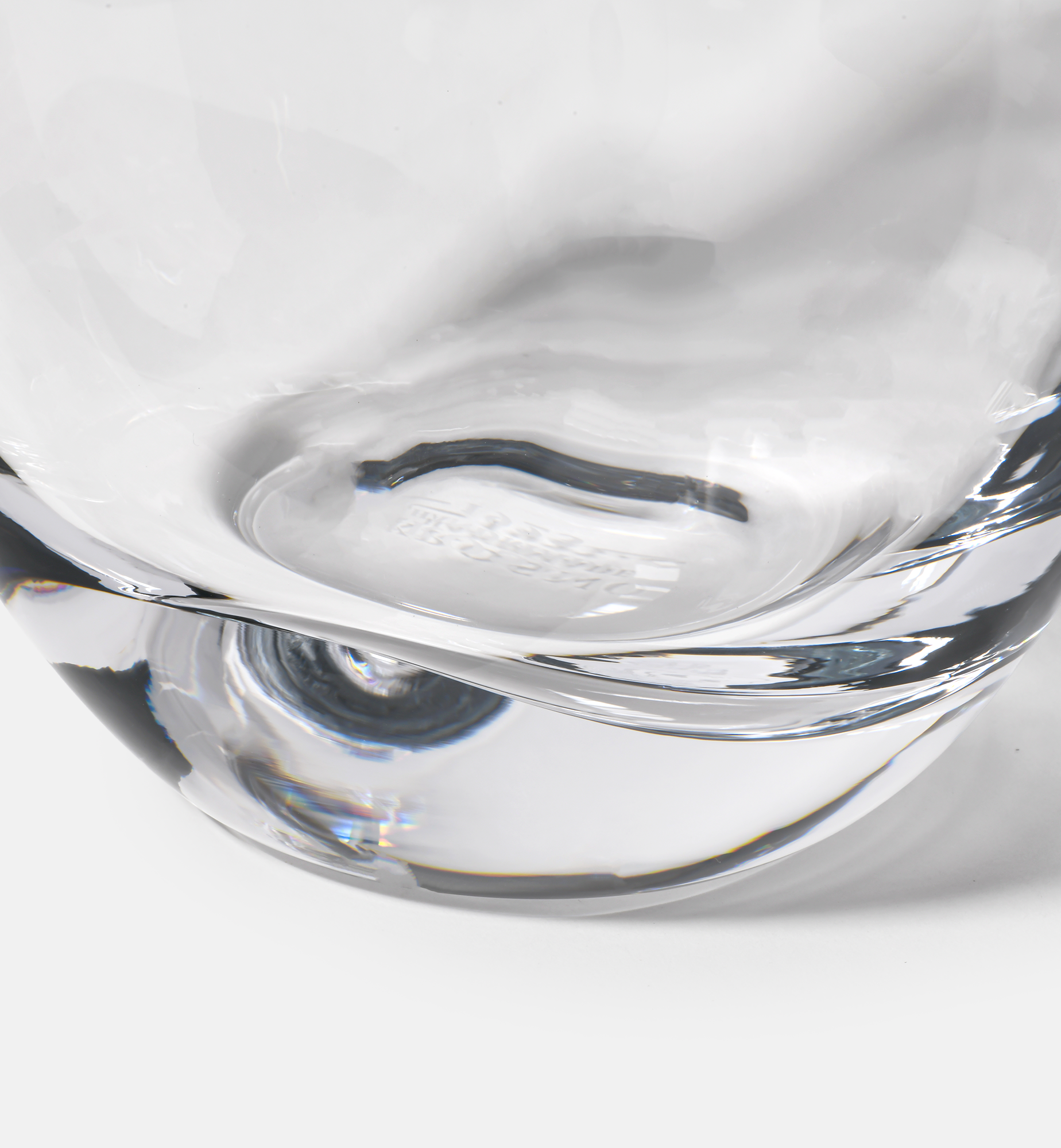 krosno-flow-vase-verre-transparent-28-cm-cristal image 4