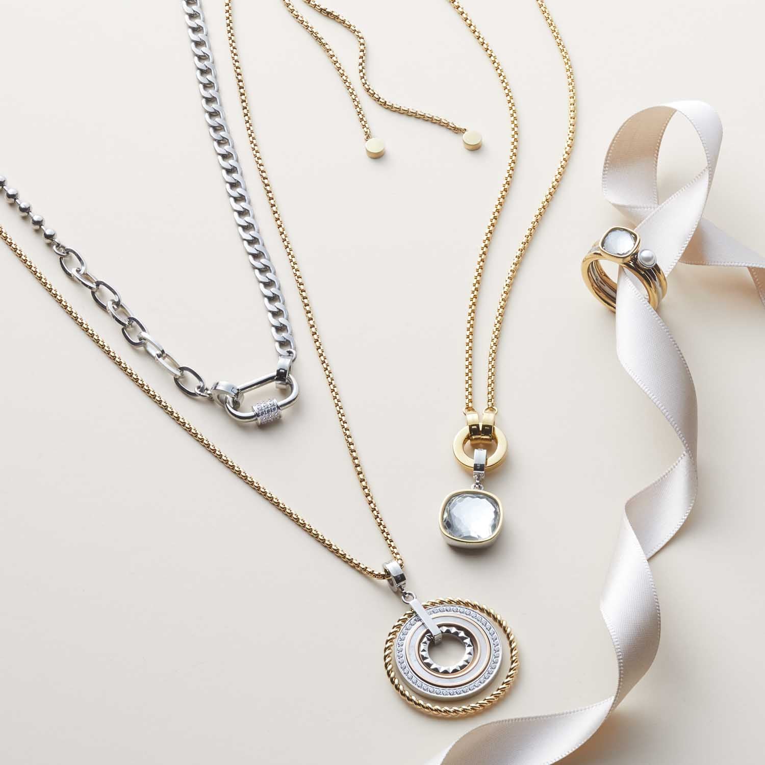 leonardo-clip-mix-geometria-pendentif-nacre image 2