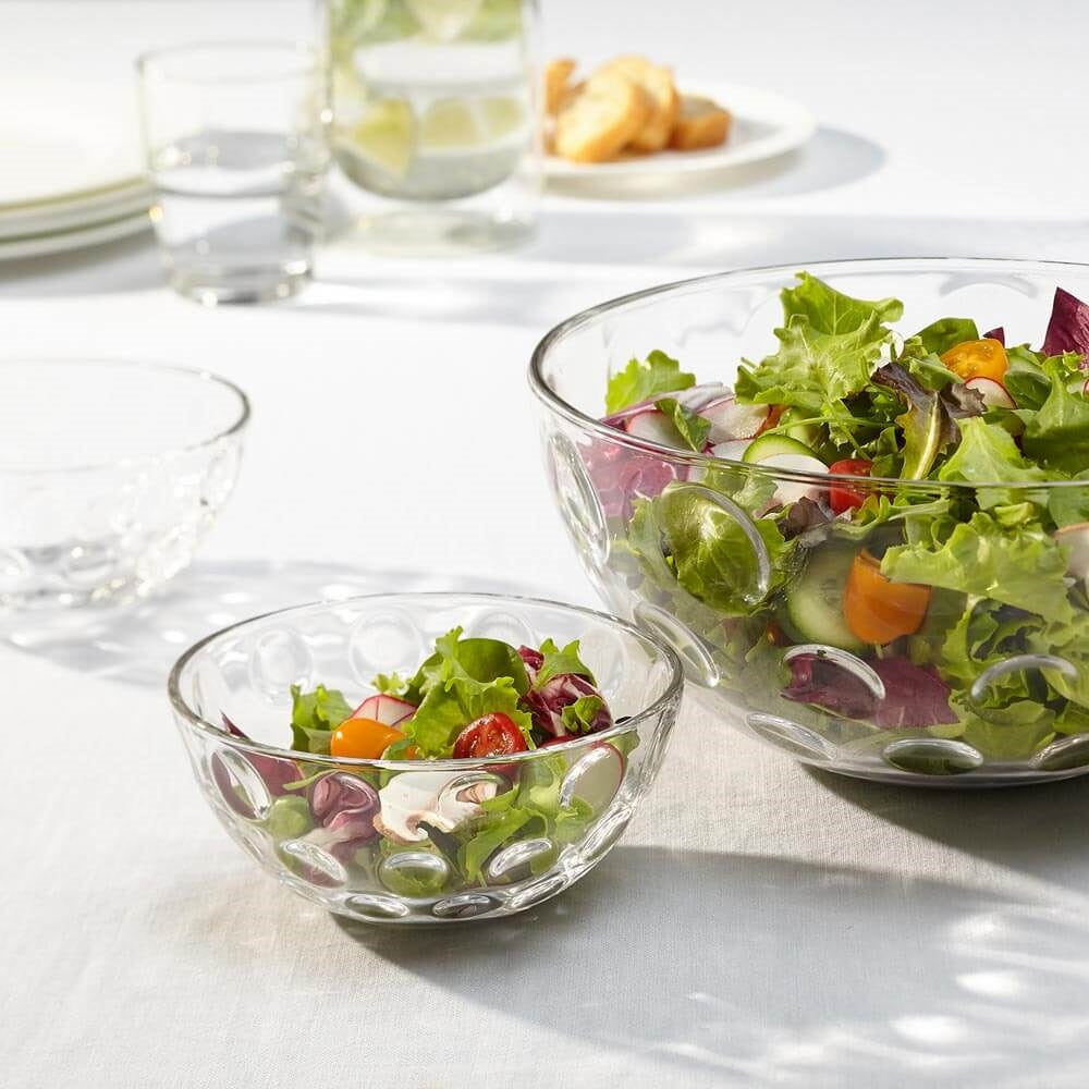 leonardo-cucina-optic-saladier-verre-22-cm-transparent image 8