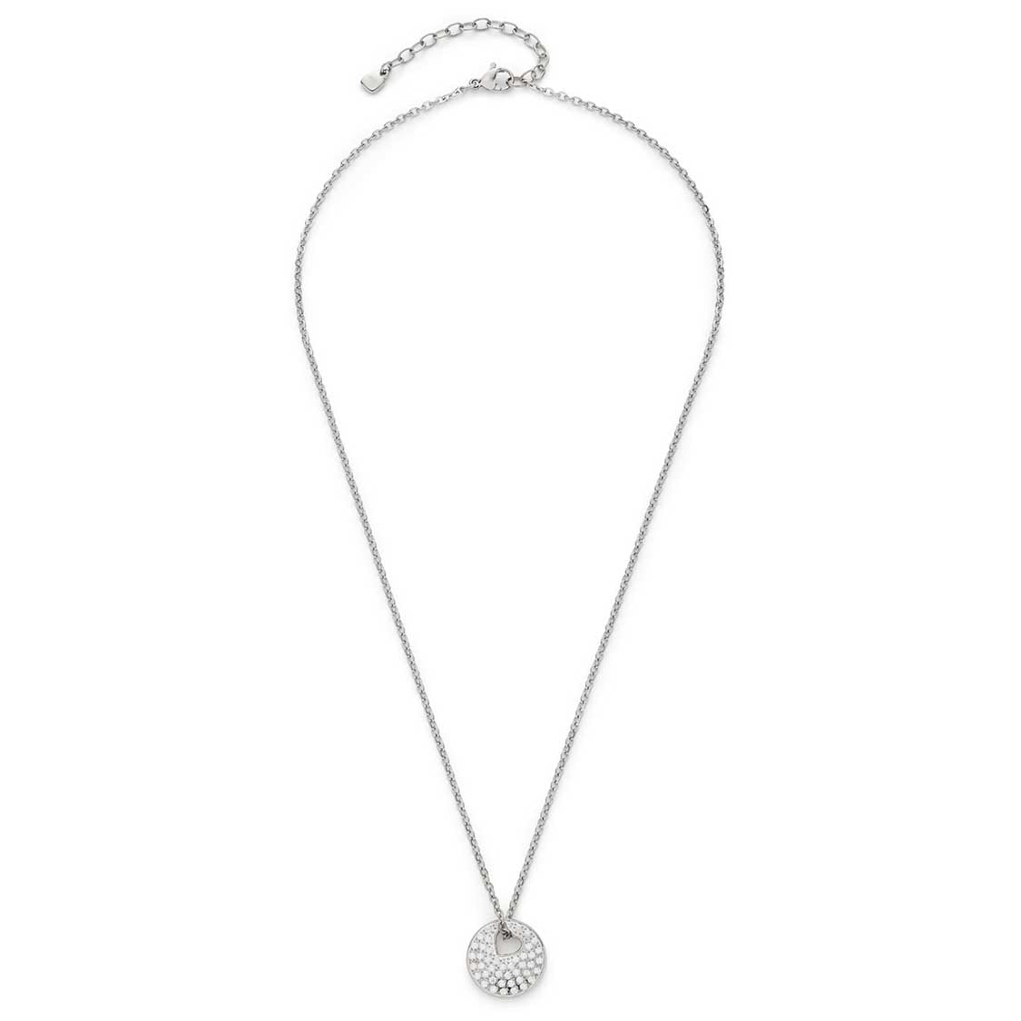 leonardo-sue-amour-collier-argent-45-cm-zirconia image 1