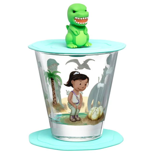 leonardo-bambini-avventura-set-3-verres-enfant-dino-215-ml image 1