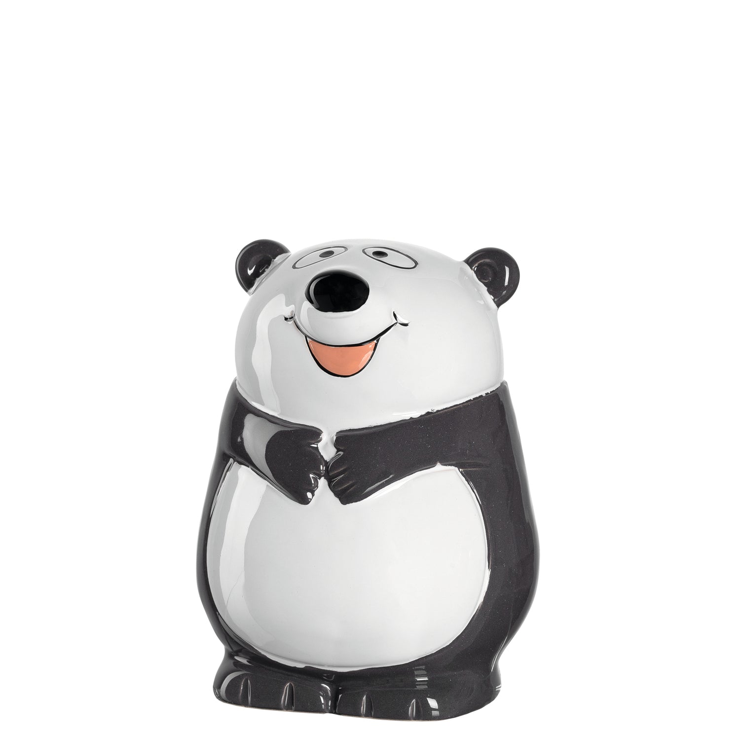 leonardo-bambini-tirelire-panda-12-cm-verre-multicolore image 1