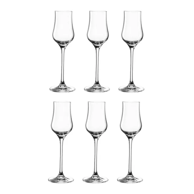 leonardo-ciao-verre-grappa-85-ml-lot-de-6 image 1