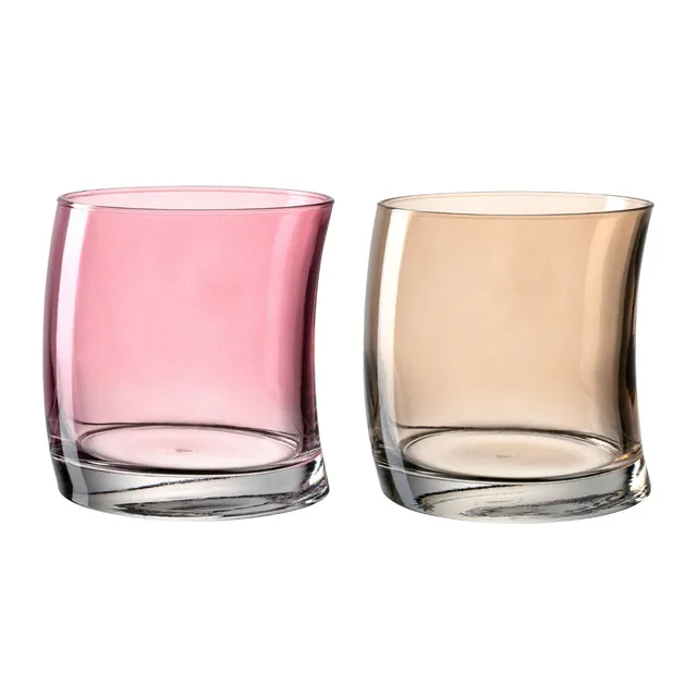 leonardo-swing-verre-eau-355-ml-rouge-champagne-lot-2 image 1