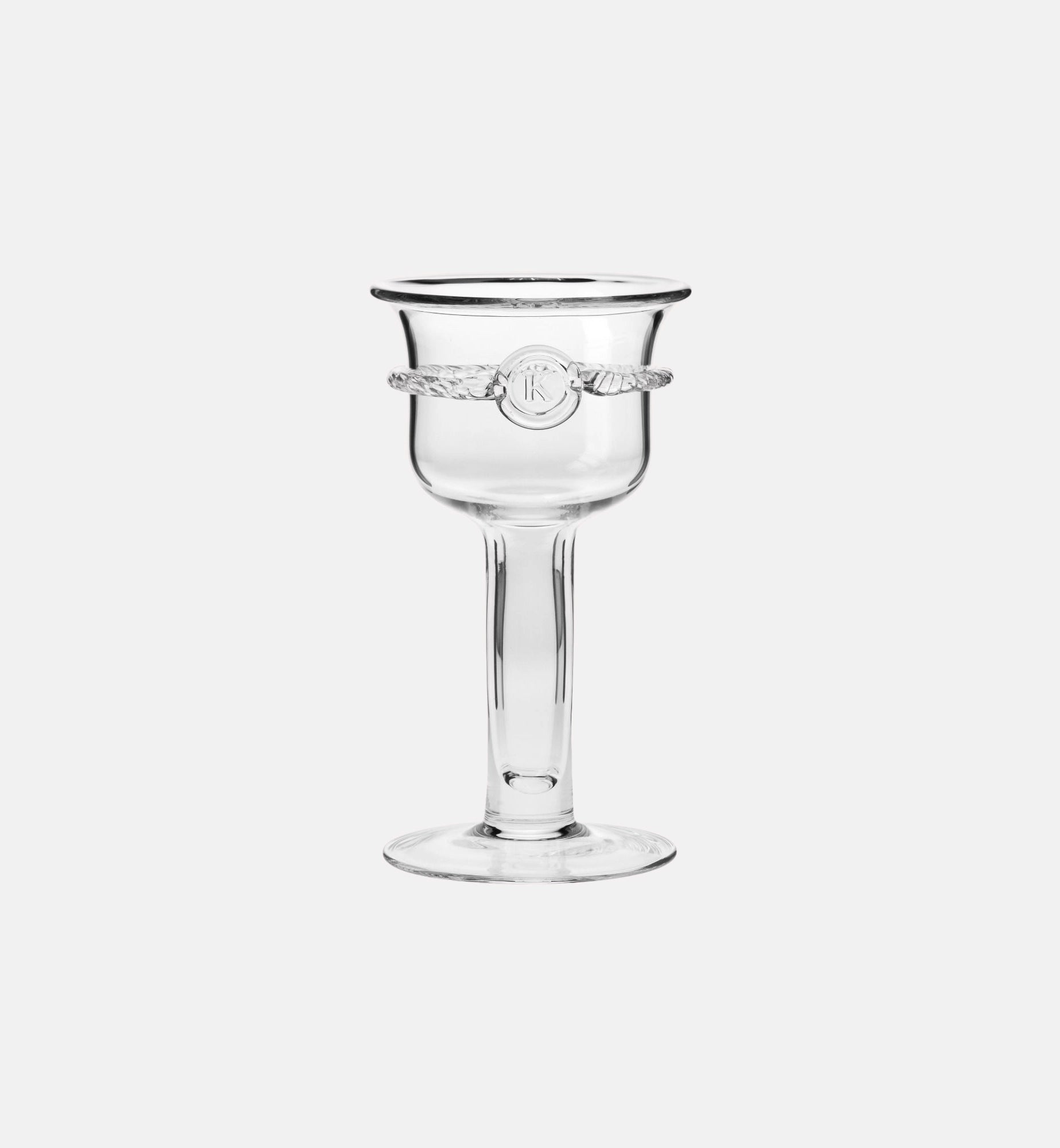 krosno-aurelia-bougeoir-cristal-25-cm-transparent image 1