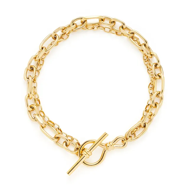 leonardo-elisabeth-bracelet-dor-cha-ne-ancre image 1