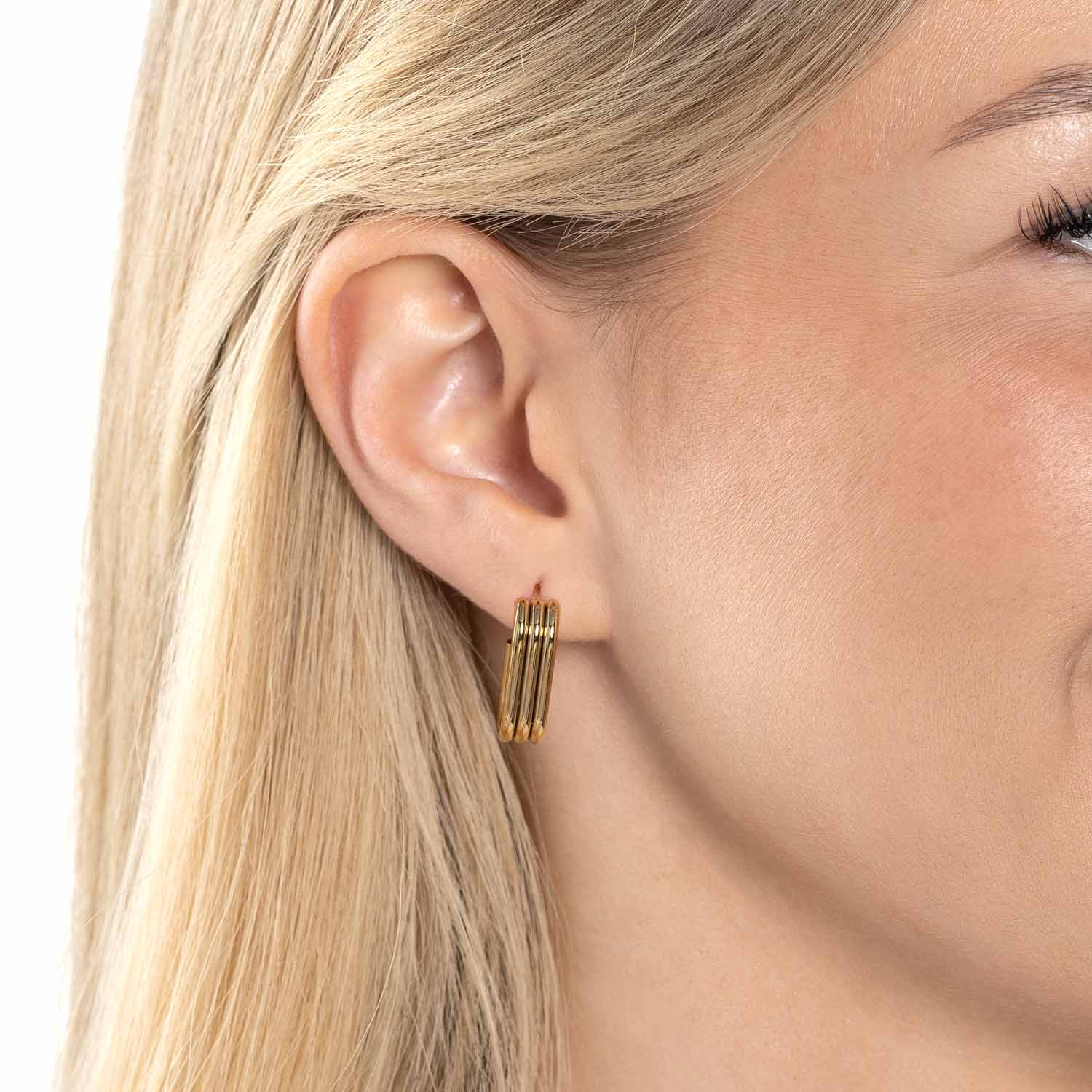 leonardo-elisabeth-boucles-oreilles-or-cr-oles-ovales image 2