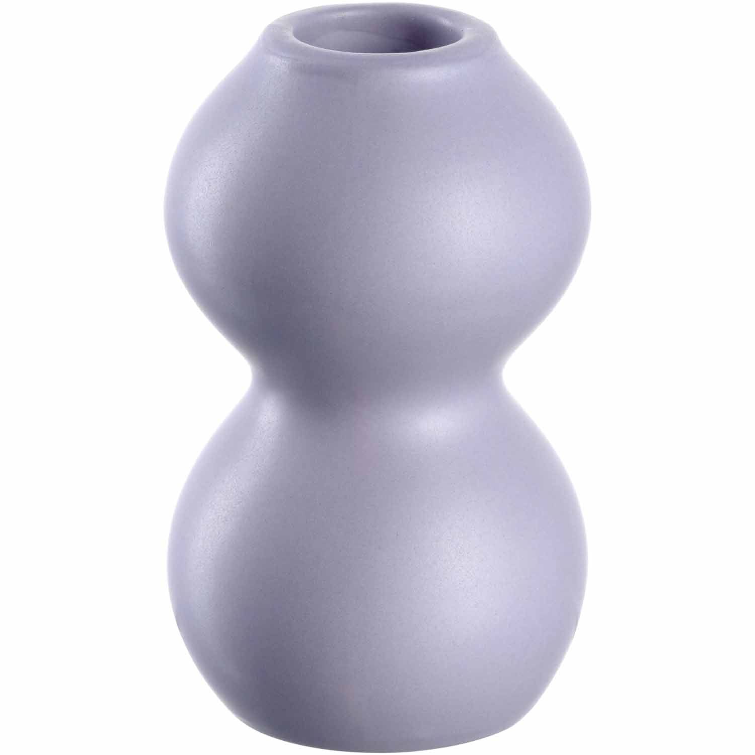 leonardo-vivace-bougeoir-c-ramique-lilas-11-cm image 1