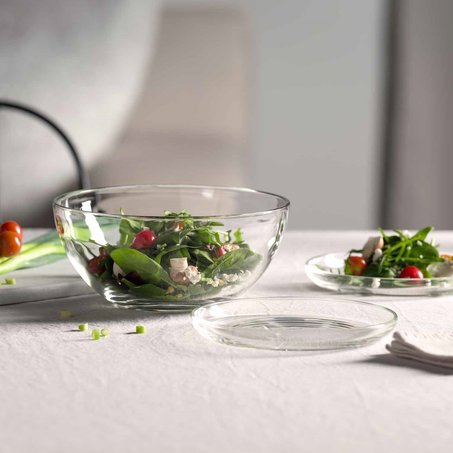 leonardo-cucina-service-en-verre-transparent-5-pi-ces-salade image 3