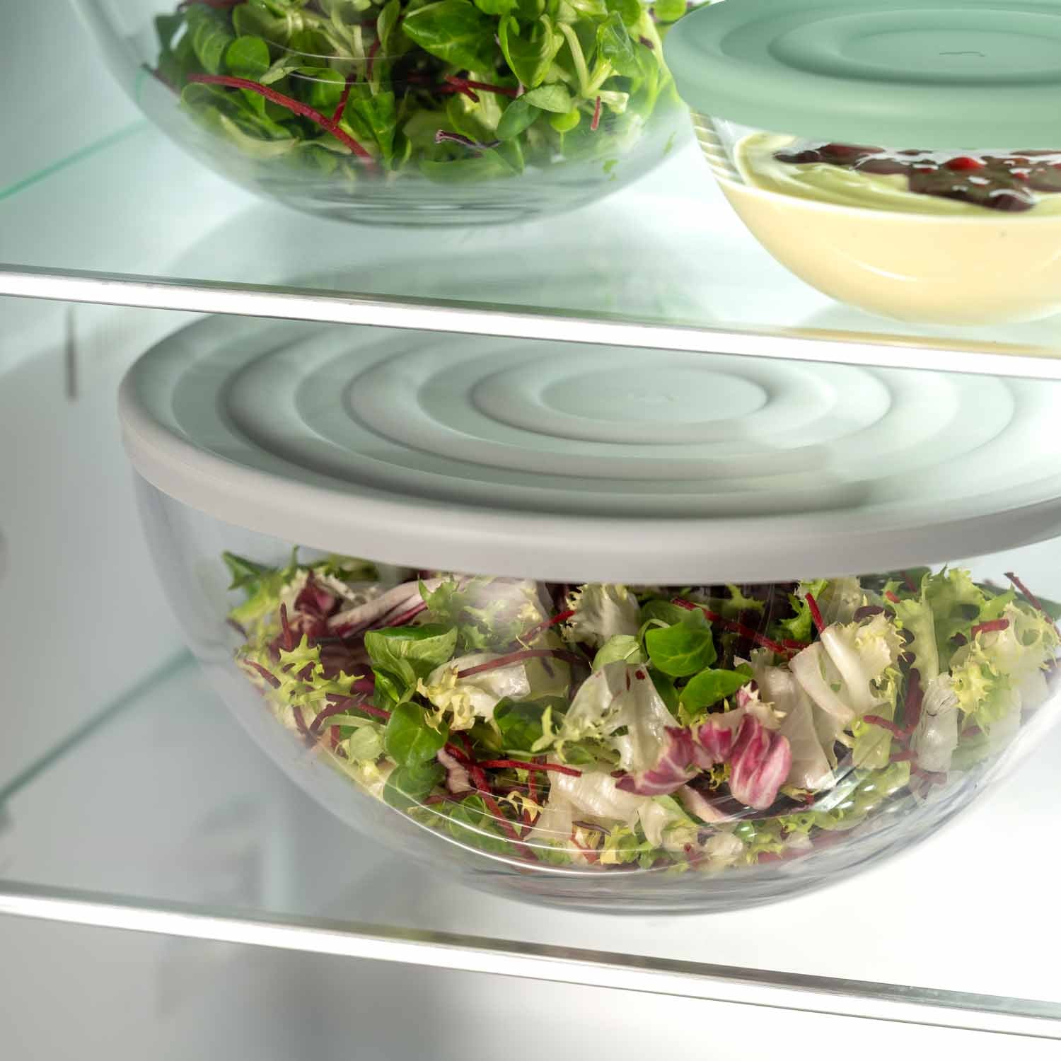 leonardo-cucina-couvercle-silicone-gris-28-cm-conservation image 4
