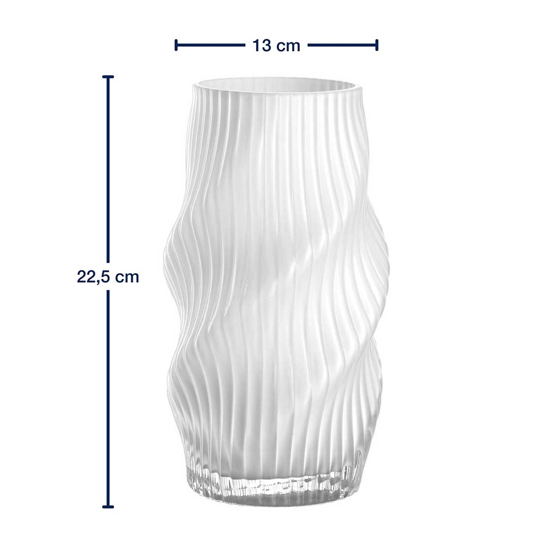leonardo-verdi-vase-blanc-stri-23-cm-verre image 3