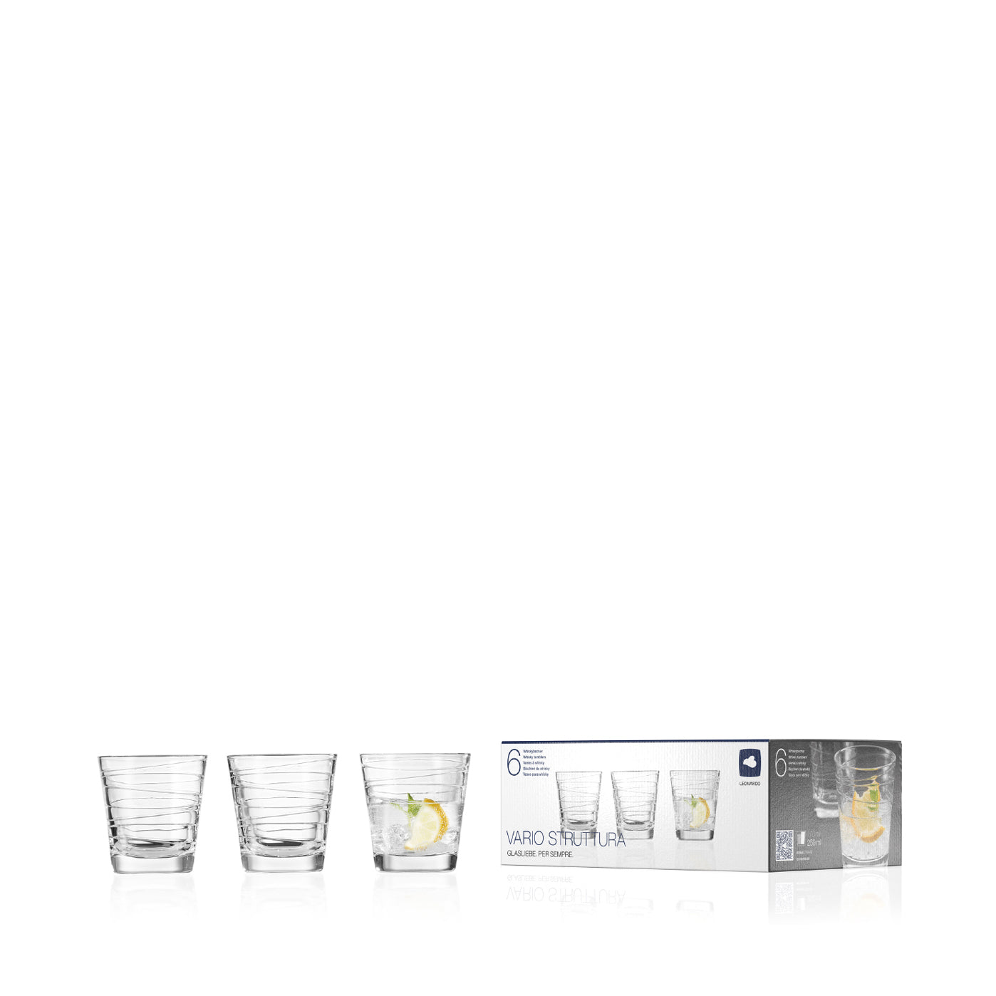 leonardo-vario-verre-eau-250-ml-lot-de-6-g-om-trique image 6
