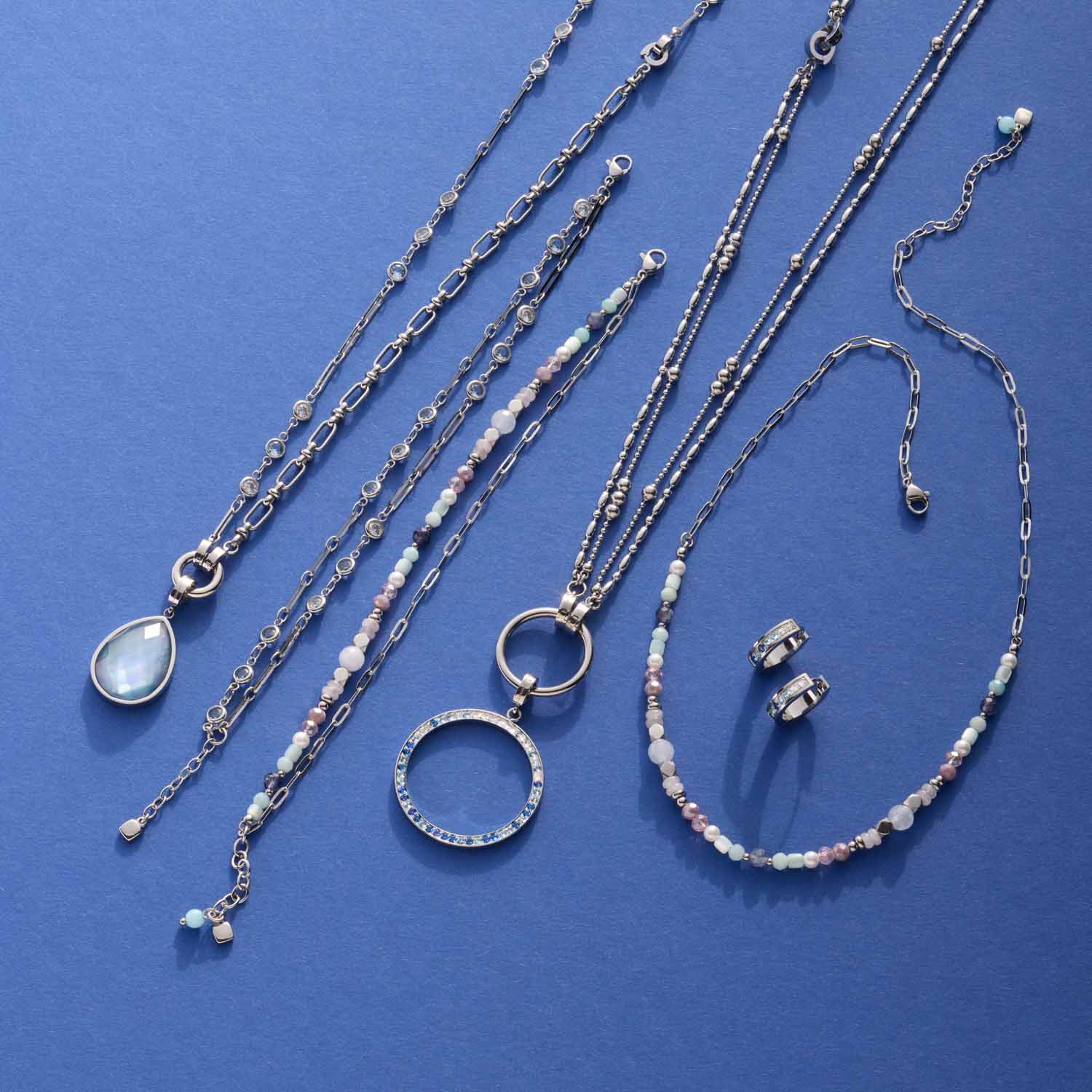 leonardo-inka-cr-oles-bleues-acier-zirconia-petites image 4