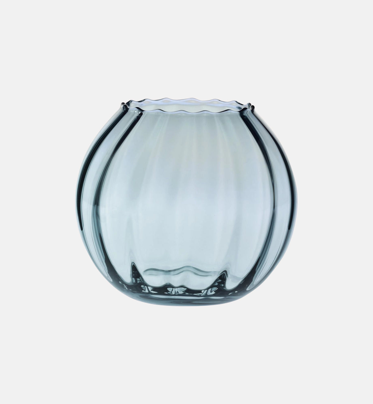 krosno-vase-aigue-marine-stri-15-5-cm image 1