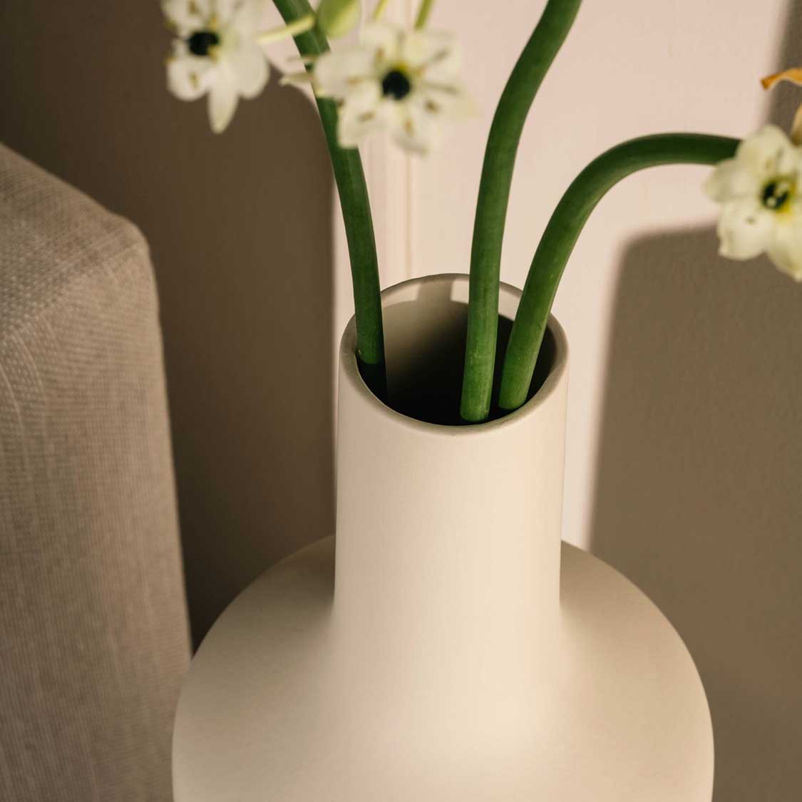 leonardo-milano-vase-c-ramique-50-cm-cr-me image 2