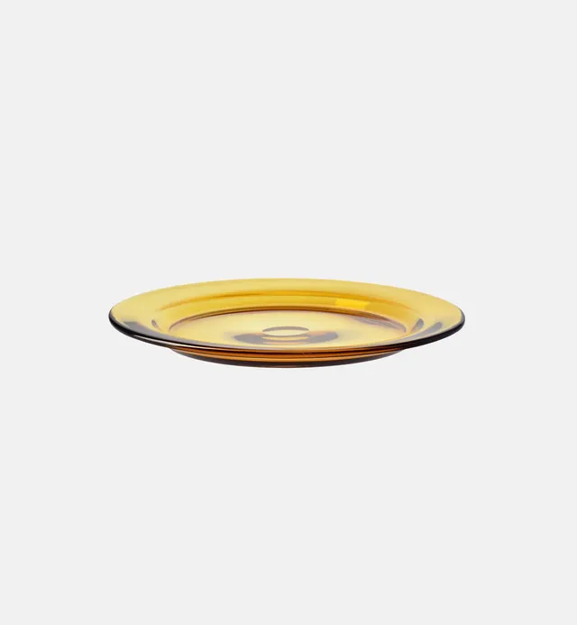 krosno-gemstone-assiette-ambre-34-cm-cristal image 1