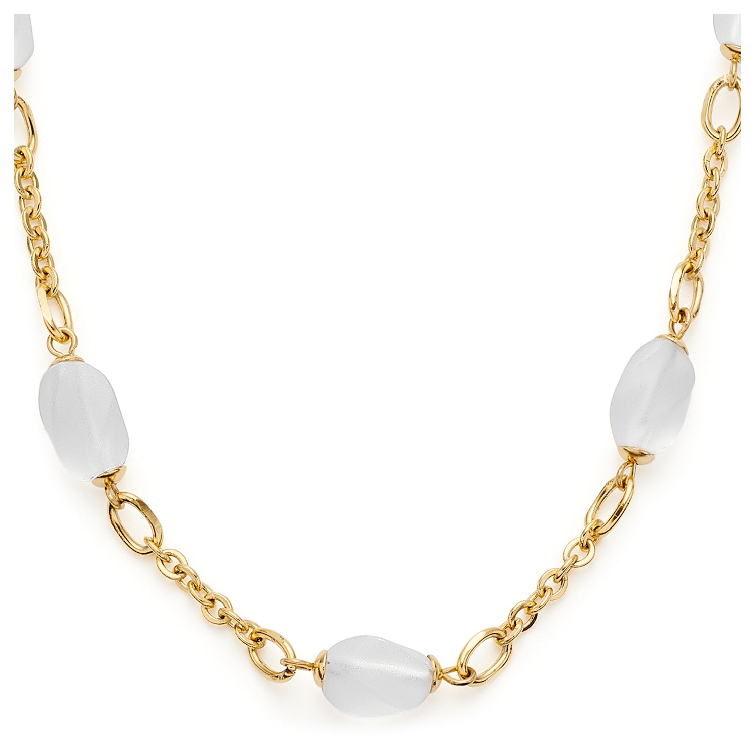 leonardo-ofira-collier-42-cm-dor-cristal-de-roche image 2