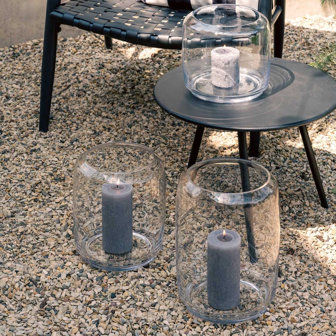 leonardo-lago-photophore-verre-24-cm-transparent image 6
