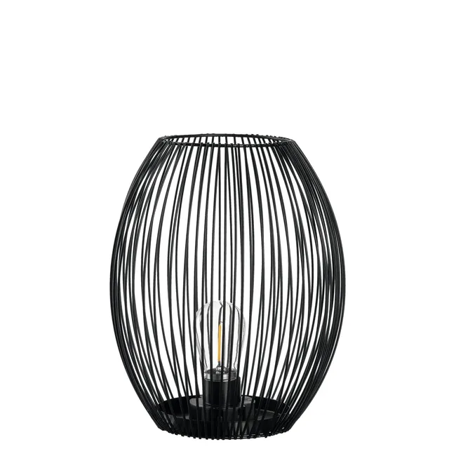 leonardo-casolare-lanterne-led-24-cm-noire image 1