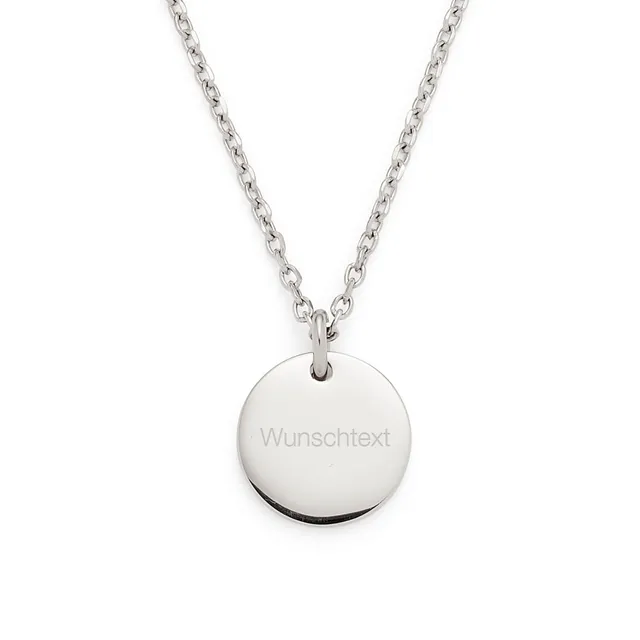 leonardo-tessa-collier-argent-42-cm-graver image 1