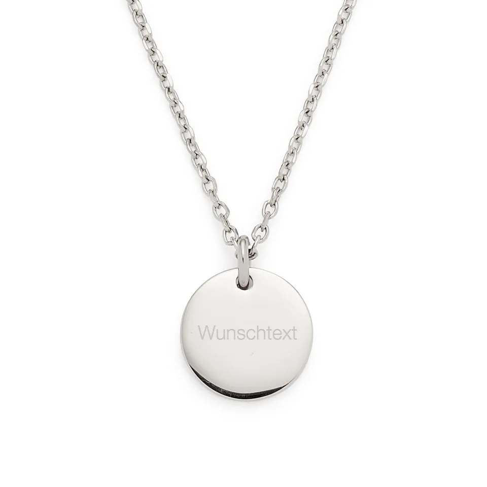 leonardo-tessa-collier-argent-42-cm-graver image 1
