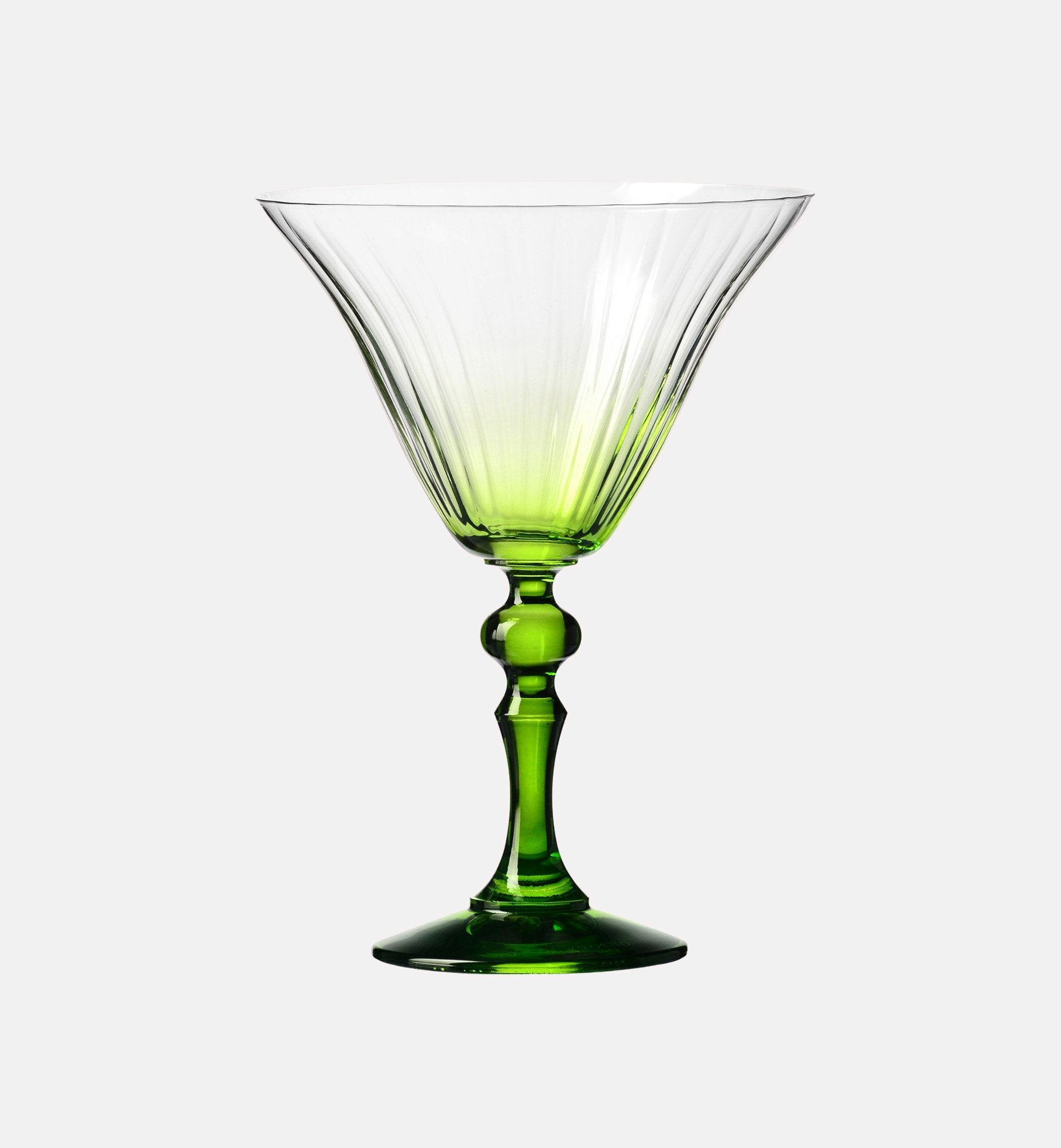 krosno-bubble-verre-martini-vert-170-ml image 1