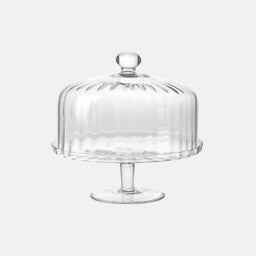 krosno-ballerina-pr-sentoir-g-teau-avec-cloche-bronzite-31-5-cm image 3