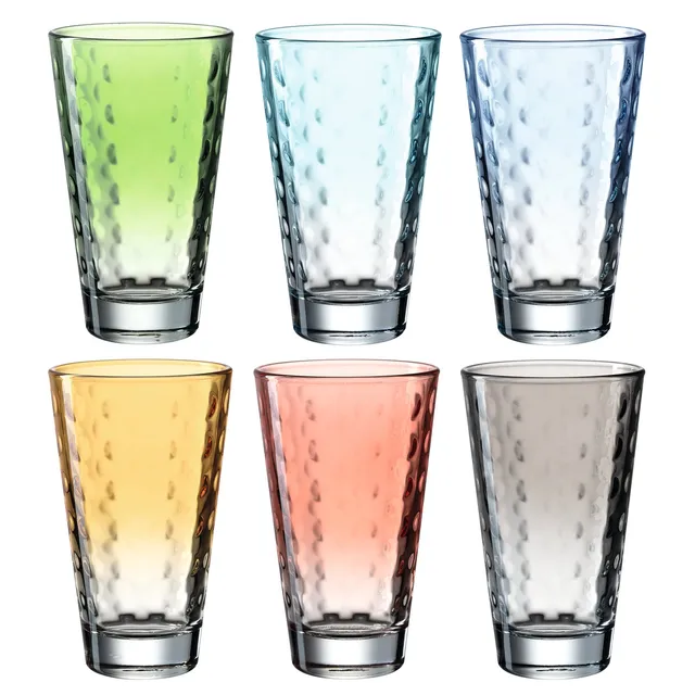 leonardo-optic-verres-300-ml-lot-6-pastel-multicolore image 1