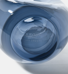 krosno-flow-vase-bleu-marine-32-cm-cristal image 4