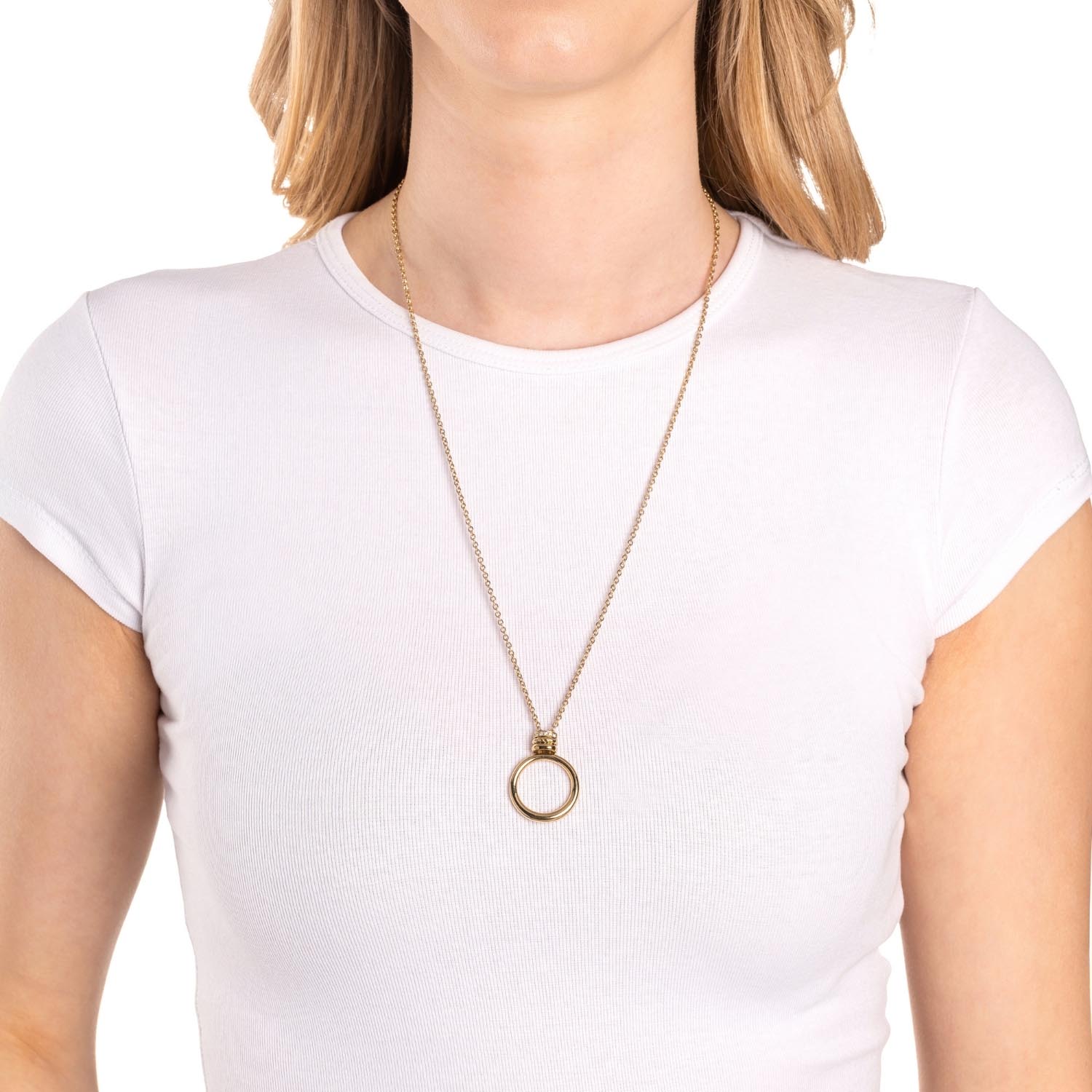 leonardo-clip-mix-vera-collier-60-cm-dor-anneau image 3