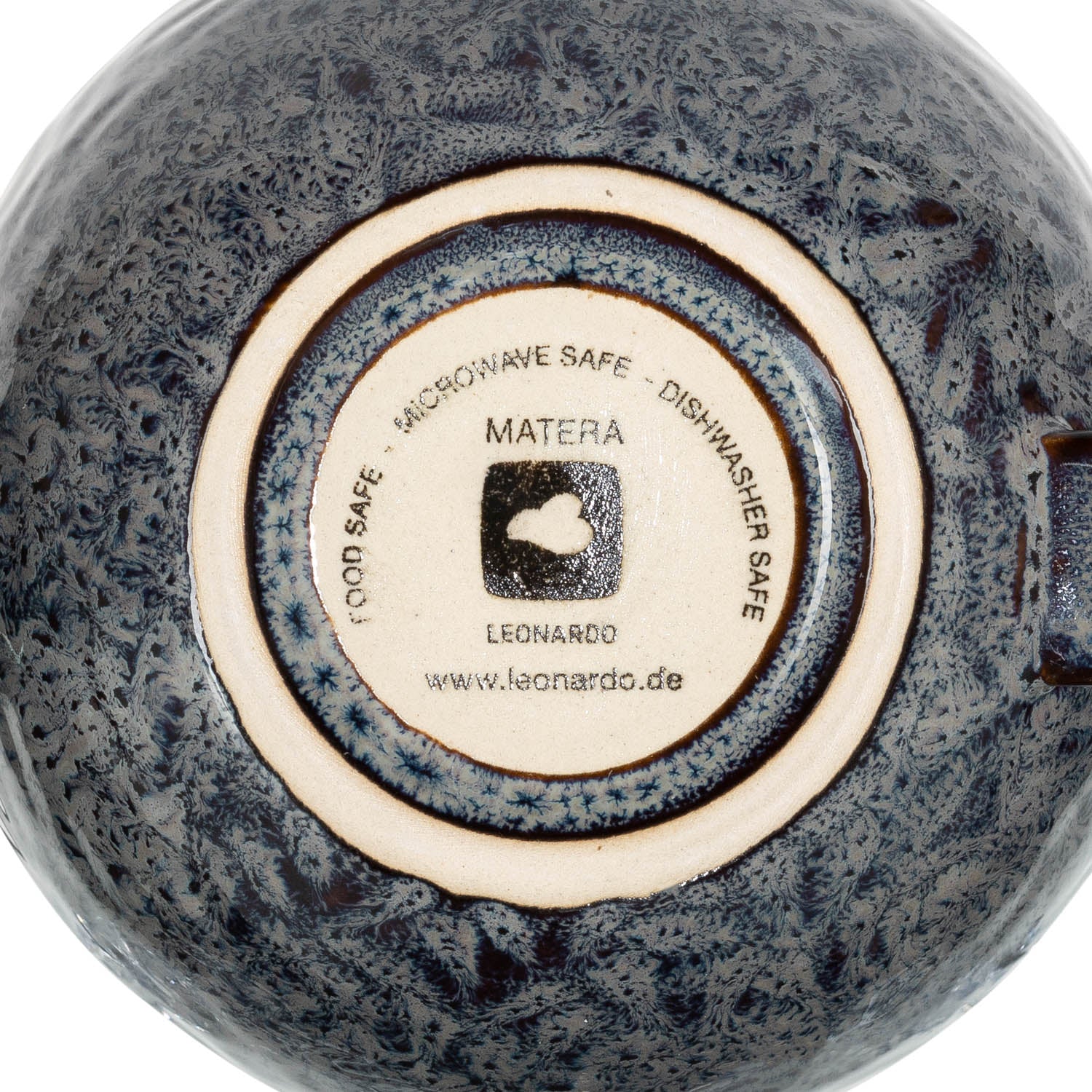 leonardo-matera-tasse-en-c-ramique-anthracite-290-ml-lot-de-4 image 4