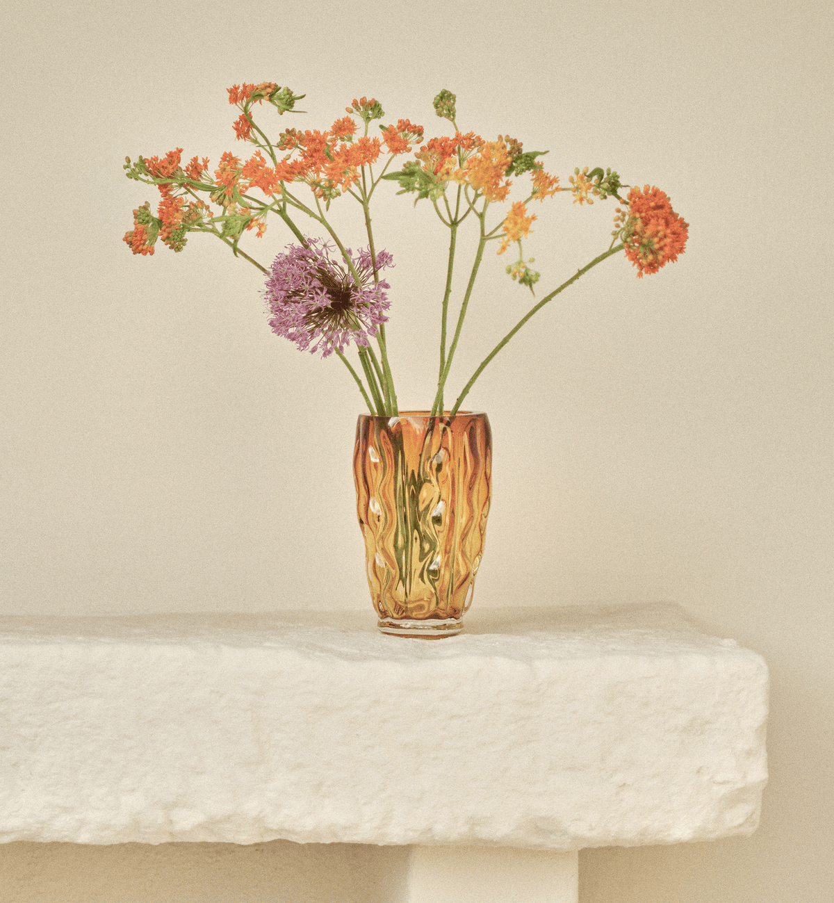 krosno-palace-3950-vase-cristal-ambre-20-5-cm image 3