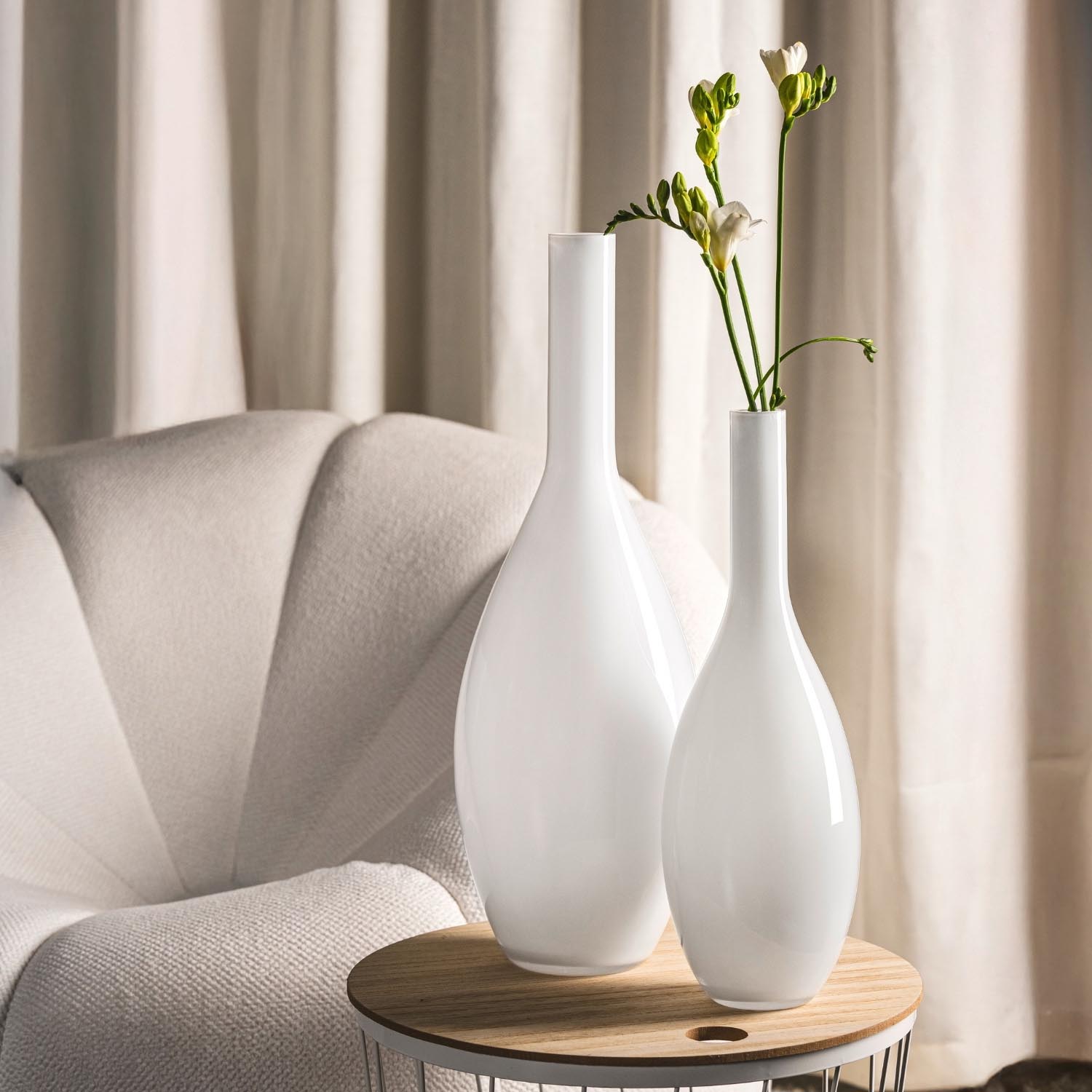 leonardo-beauty-grand-vase-sol-verre-blanc-50-cm-fait-main image 6